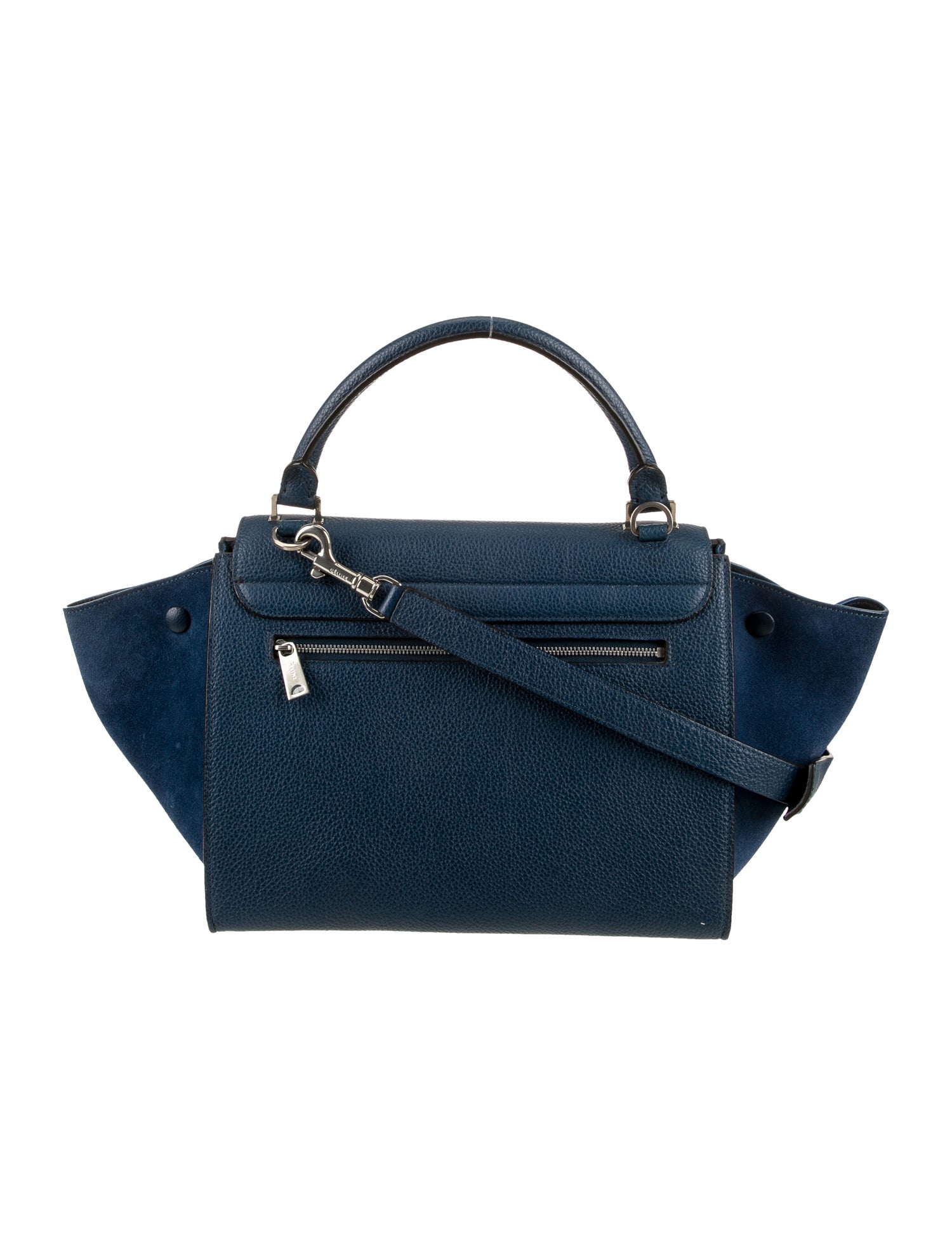 Celine Leather Trapeze Mini